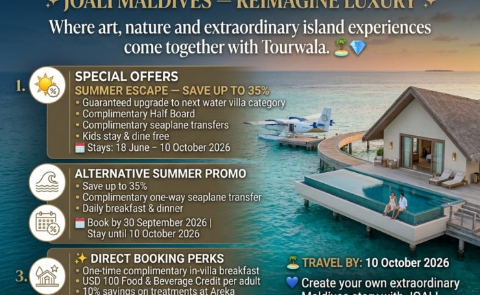 JOALI Maldives Honeymoon Package 2026–27 Luxury