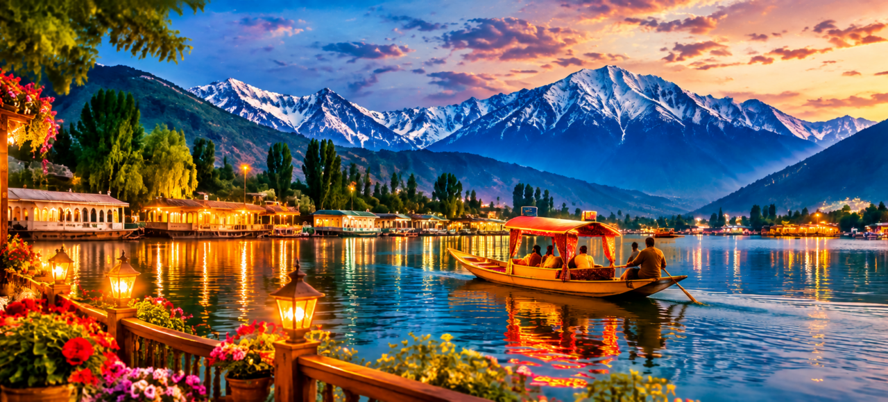 Kashmir 4 nights 5 days itinerary