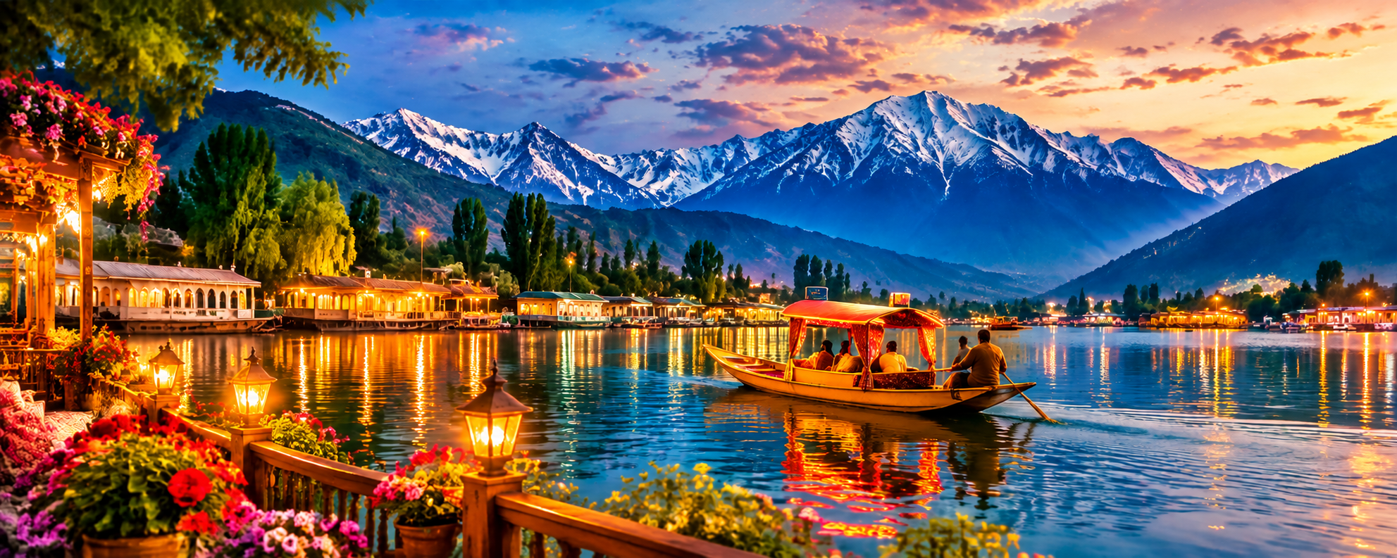 Kashmir 4 nights 5 days itinerary