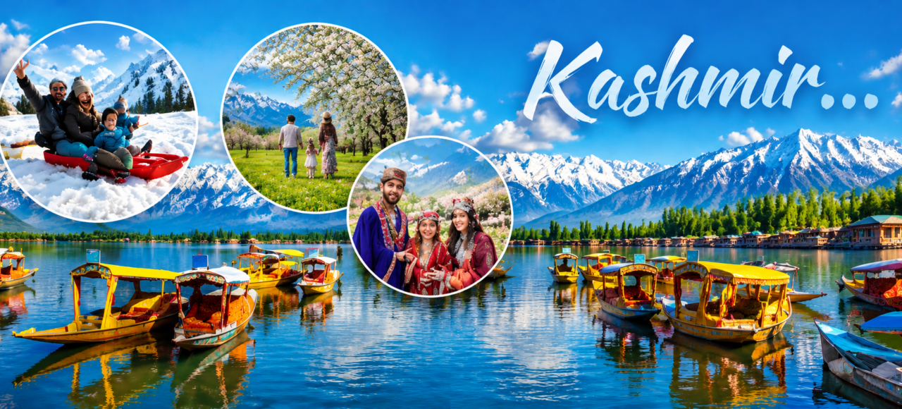 Kashmir 5 nights 6 days itinerary