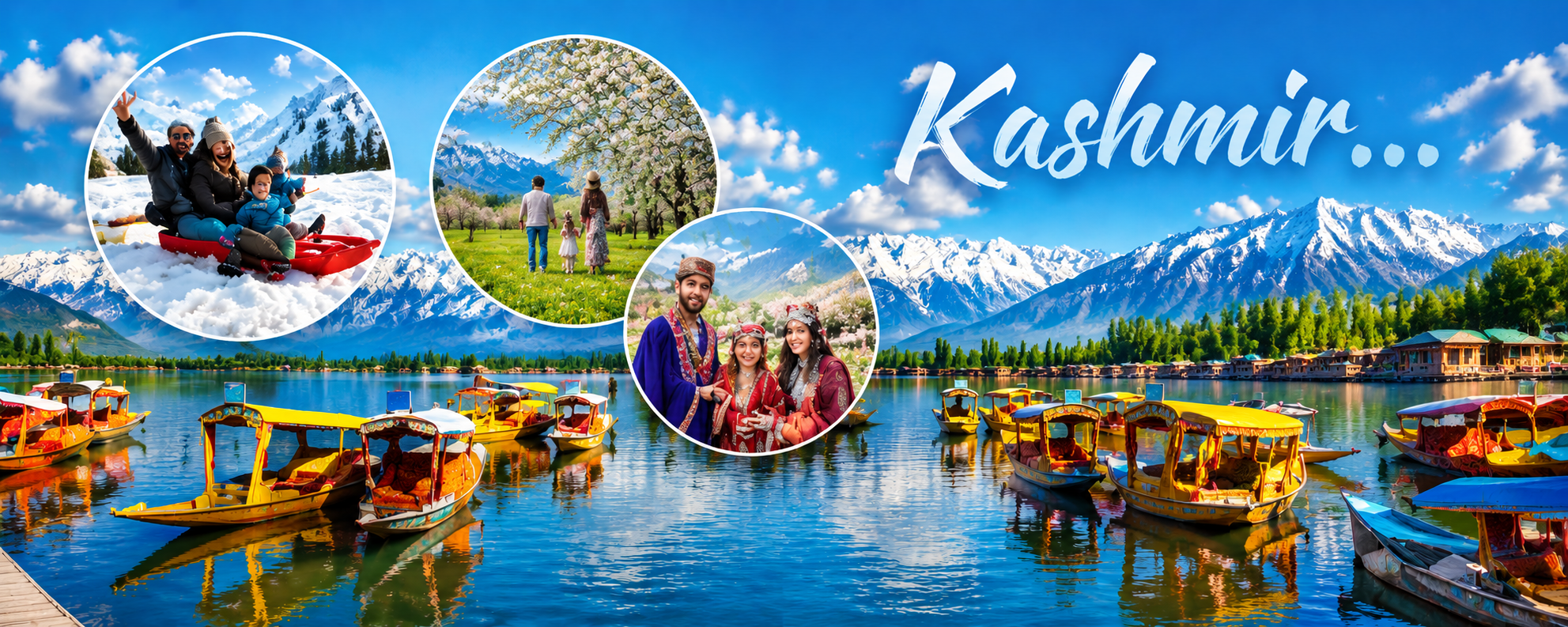 Kashmir 5 nights 6 days itinerary