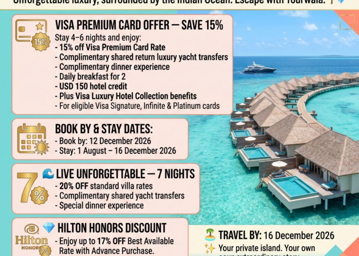 Waldorf Astoria Maldives Honeymoon 2026–27